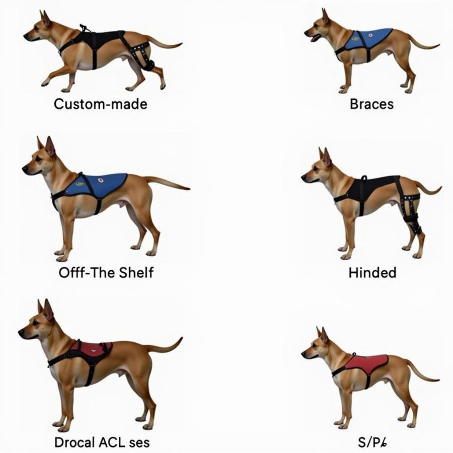 Different Types of Dog ACL Braces Available