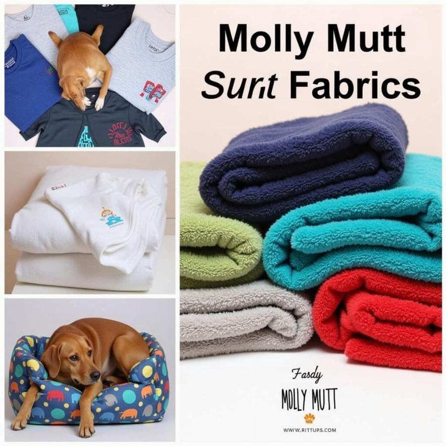 Various fillings for a Molly Mutt Dog Bed