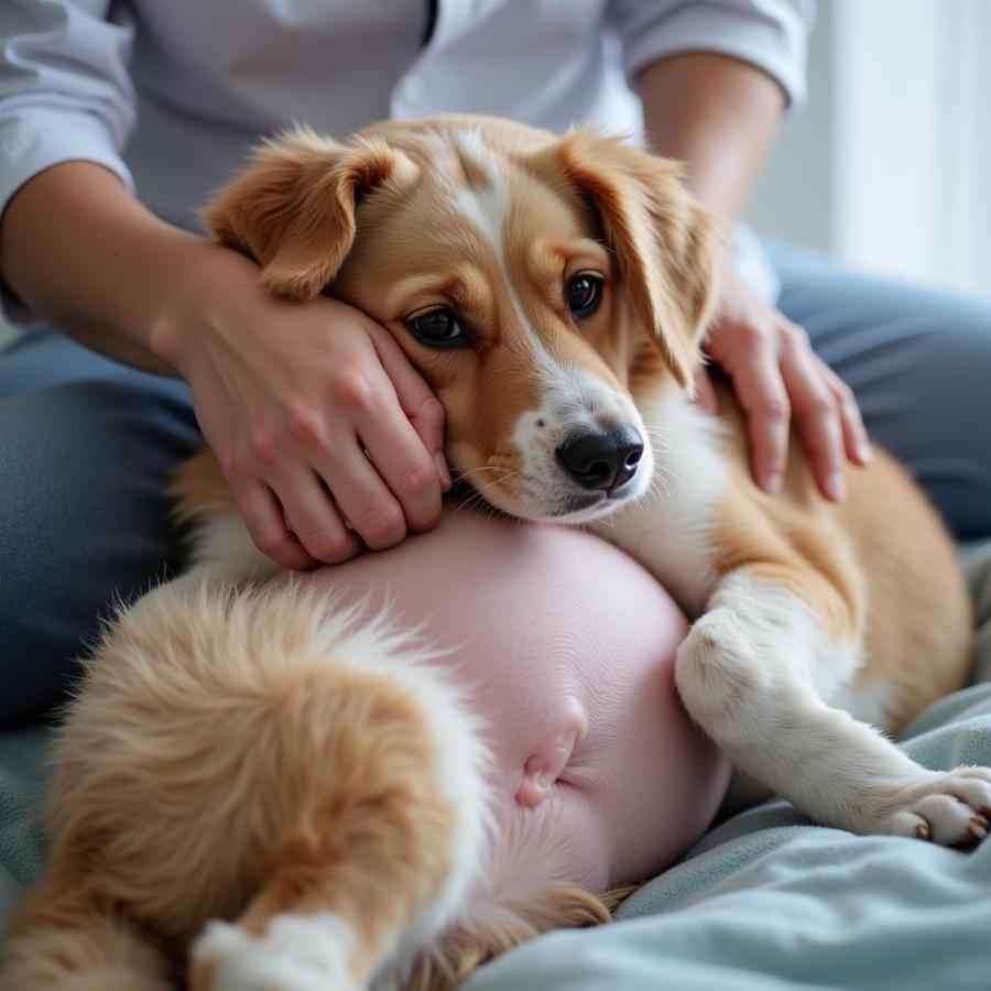 Veterinary Examination for Ingested Chicken Bones