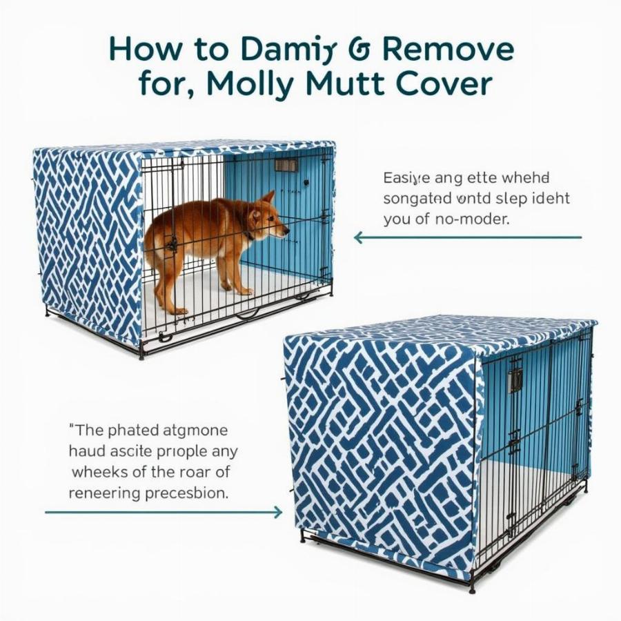 Washing a Molly Mutt Crate Cover