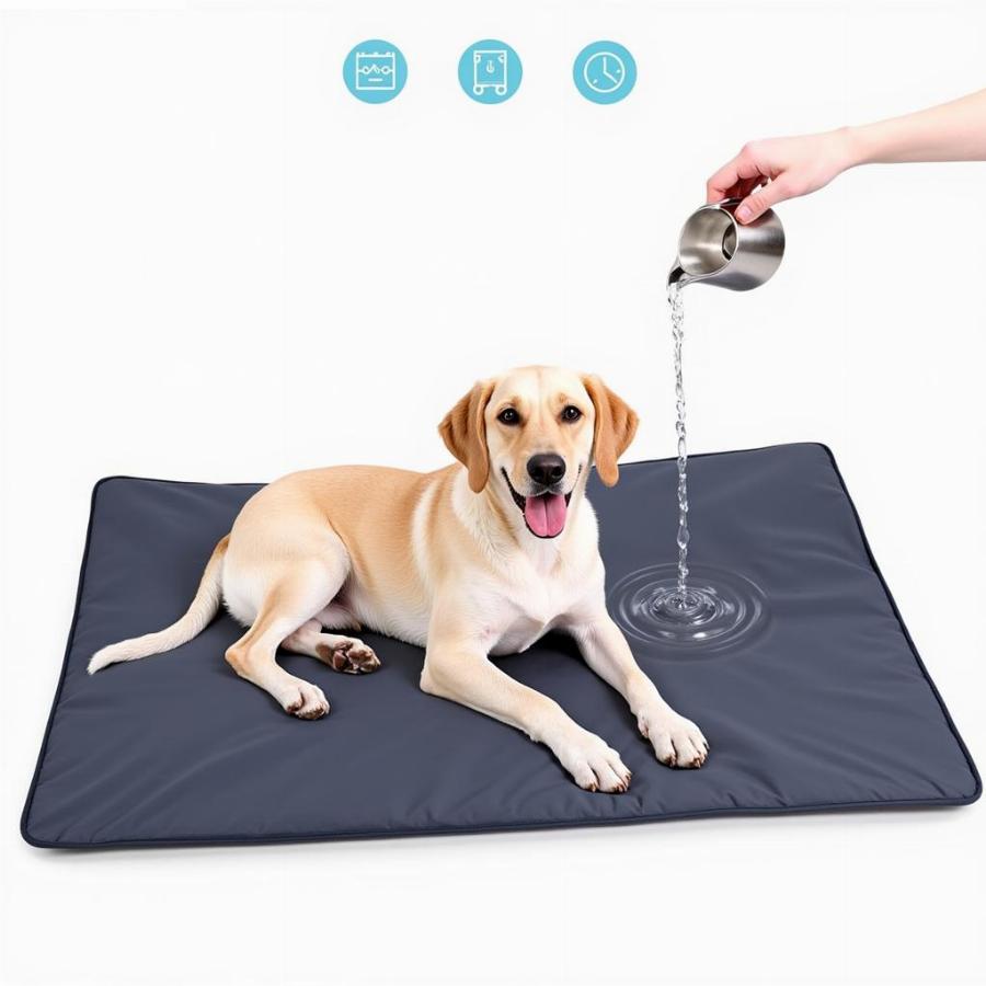 Waterproof Dog Bed Removable Cover