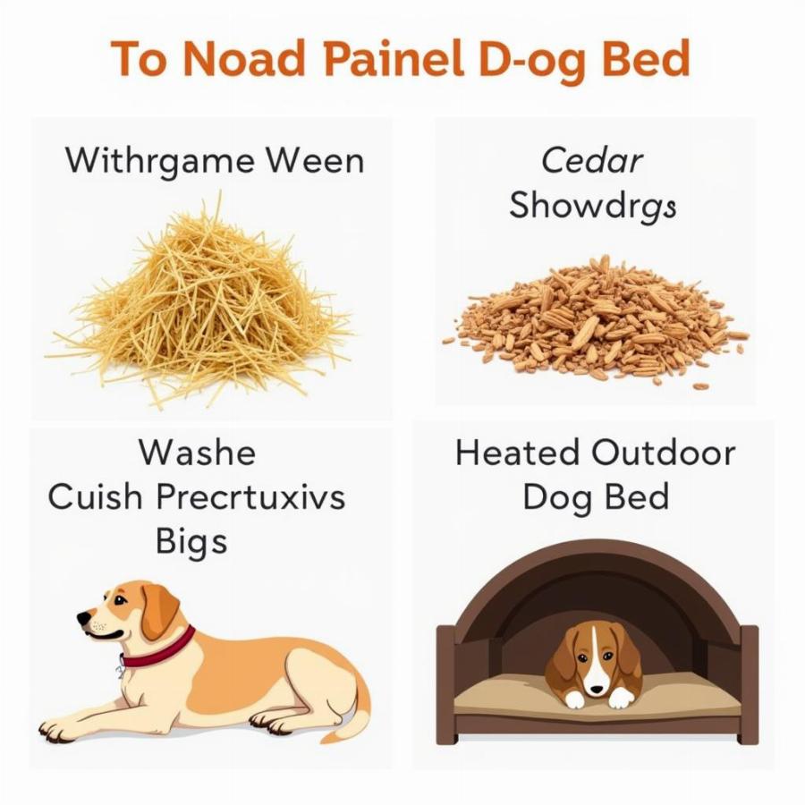 Different Bedding Options for Dogs in Winter