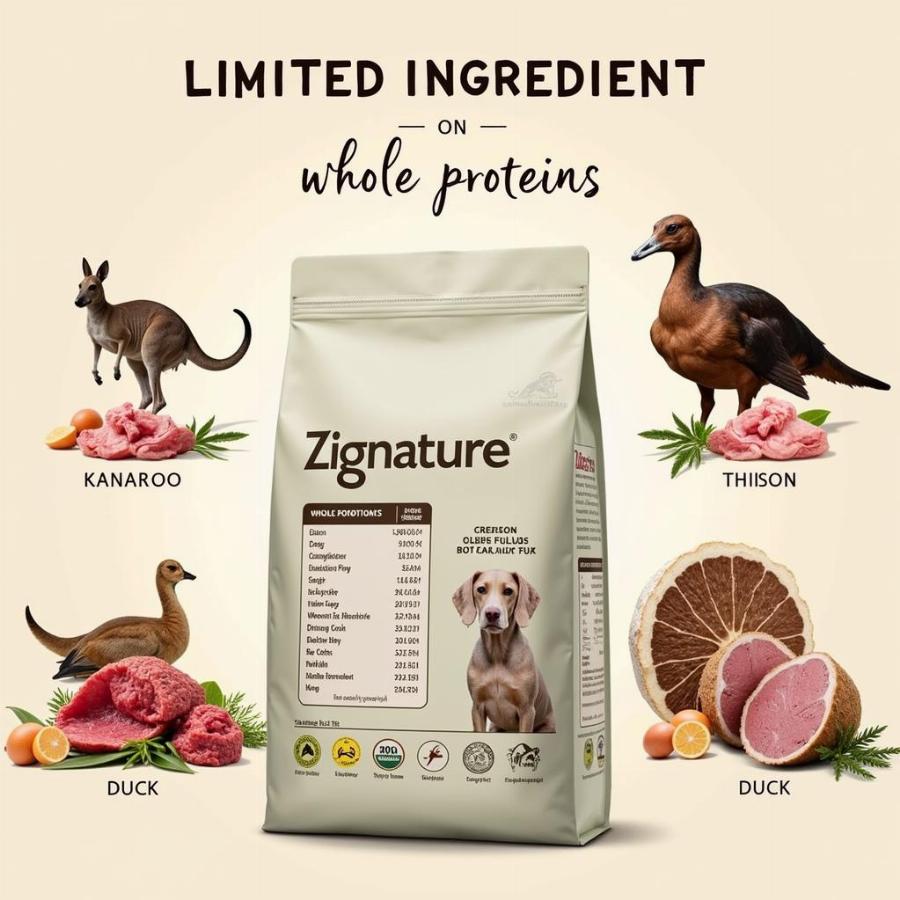 Zignature Dog Food Ingredients