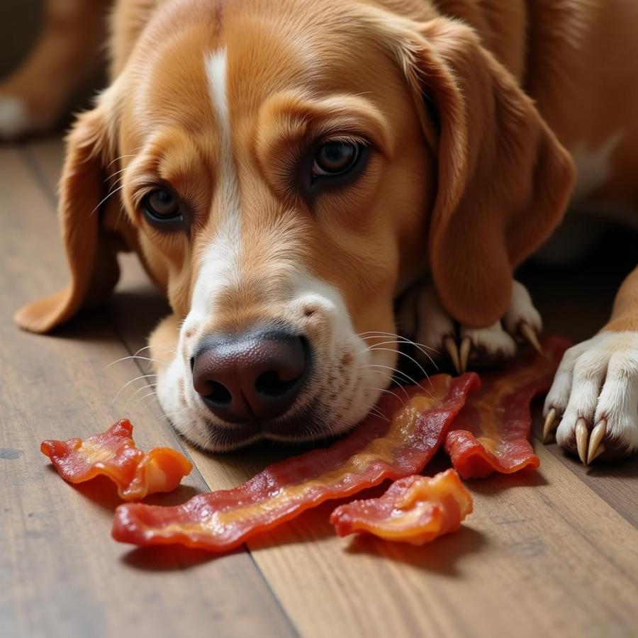 Dog Vomiting After Eating Bacon