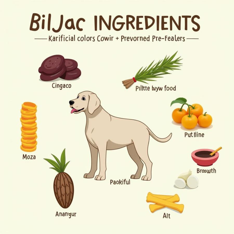 Biljac Dog Treats Ingredients