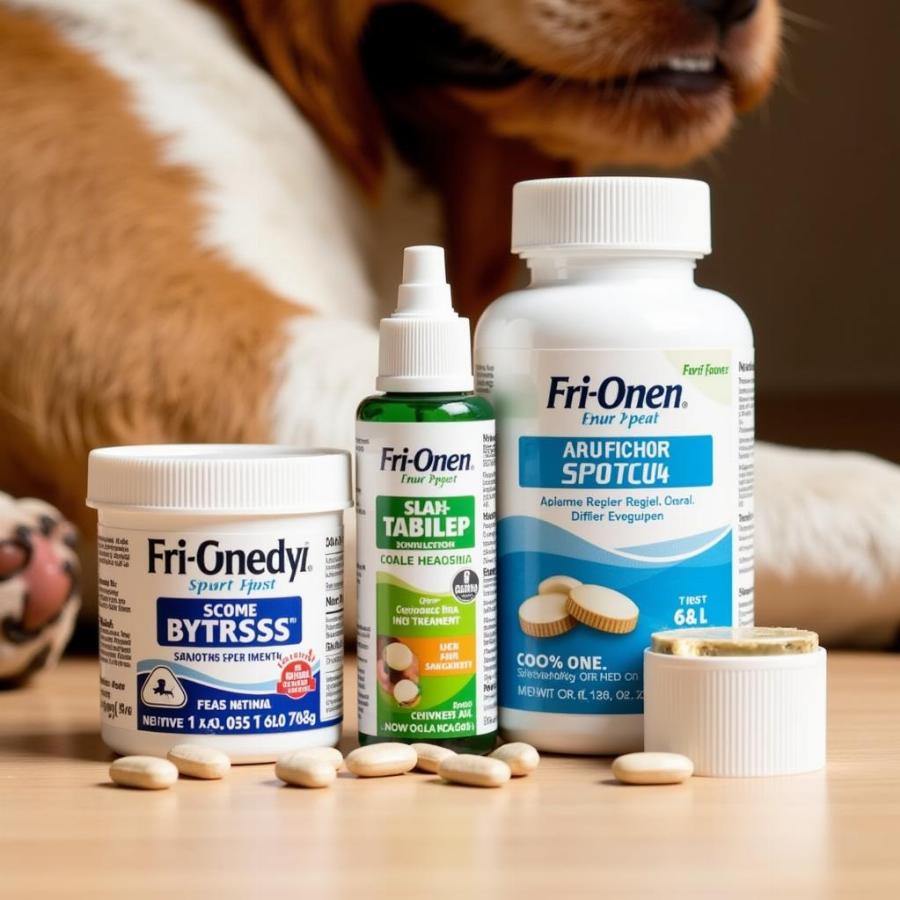 Types of flea and tick medications for dogs