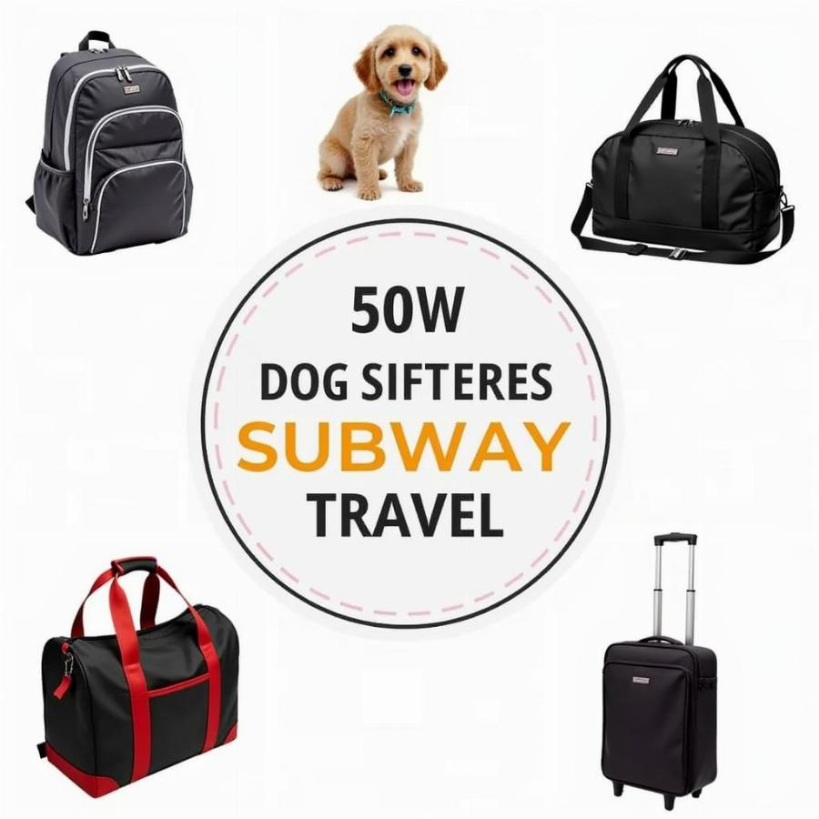 Different Types of Dog Carriers for Subway Travel