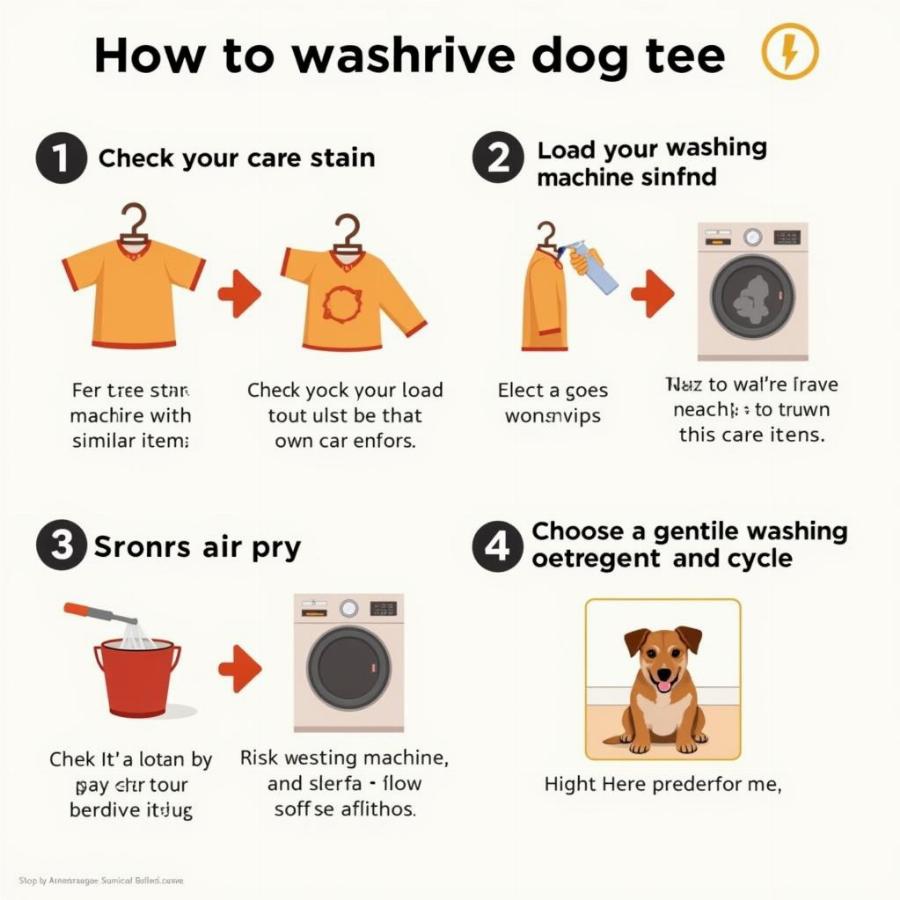 How to Wash Funny Dog Tees