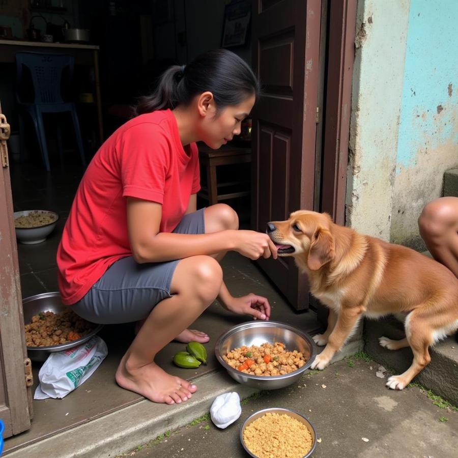 Chăm sóc chó kiểu Philippines