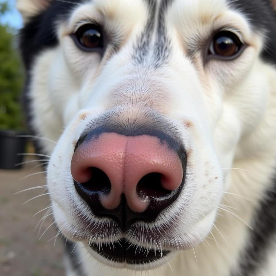 Chó Cảnh Mũi Hồng Giống Husky