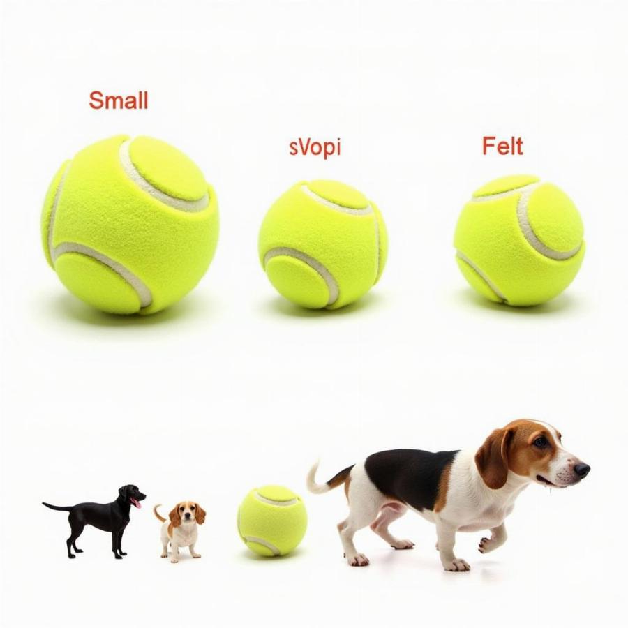 Choosing the right tennis ball for your dog