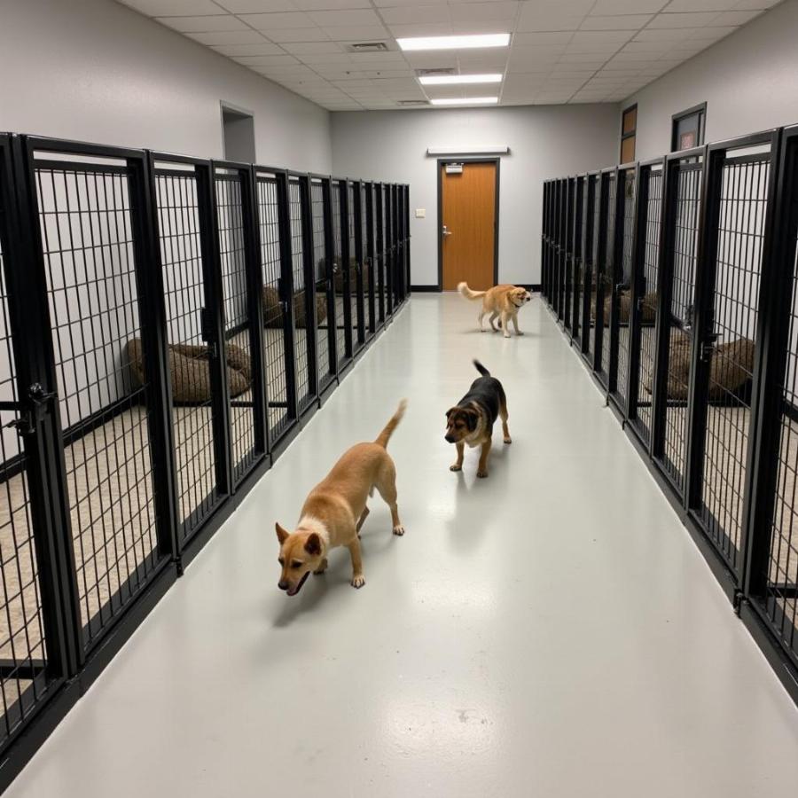 Chọn dog kennel okc