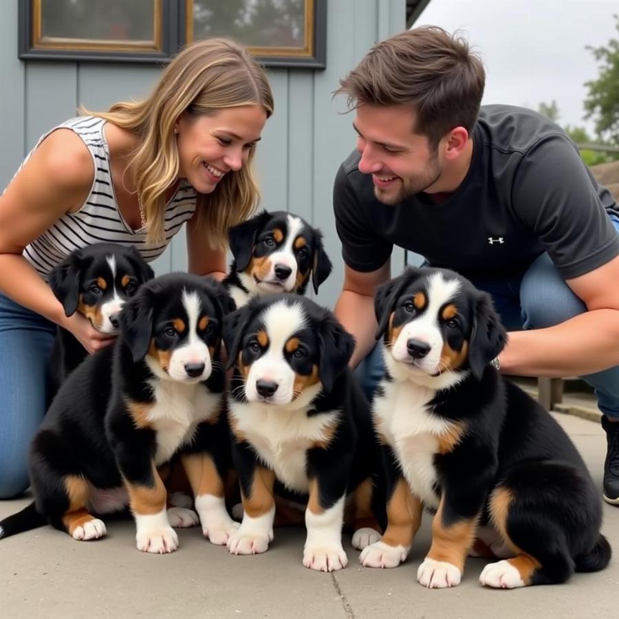 Choosing a Swiss Mountain Dog puppy