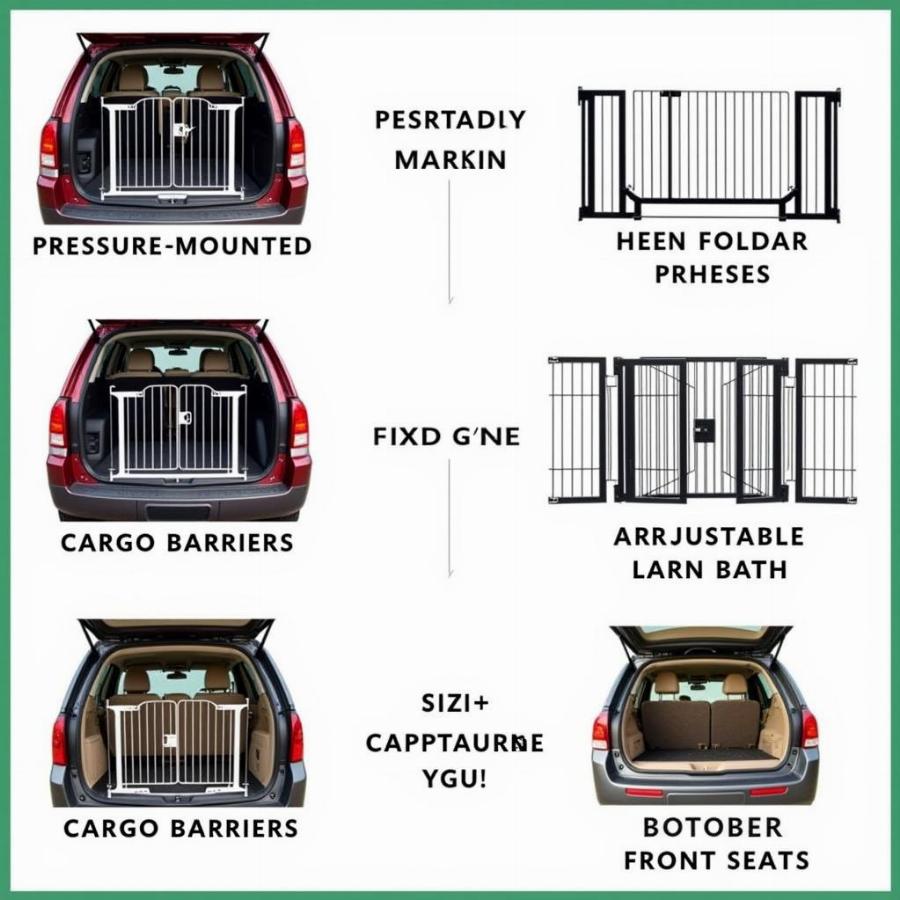 Choosing the right type of dog gate for SUV