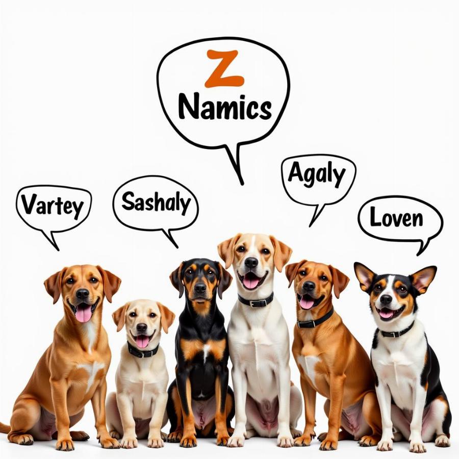 Choosing the best "Z" name for your dog