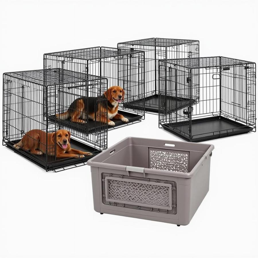 Dog kennels available at Costco