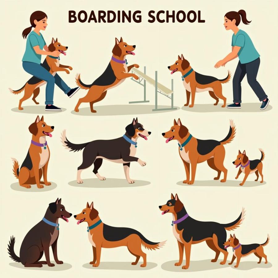 Dog Training Boarding School Program