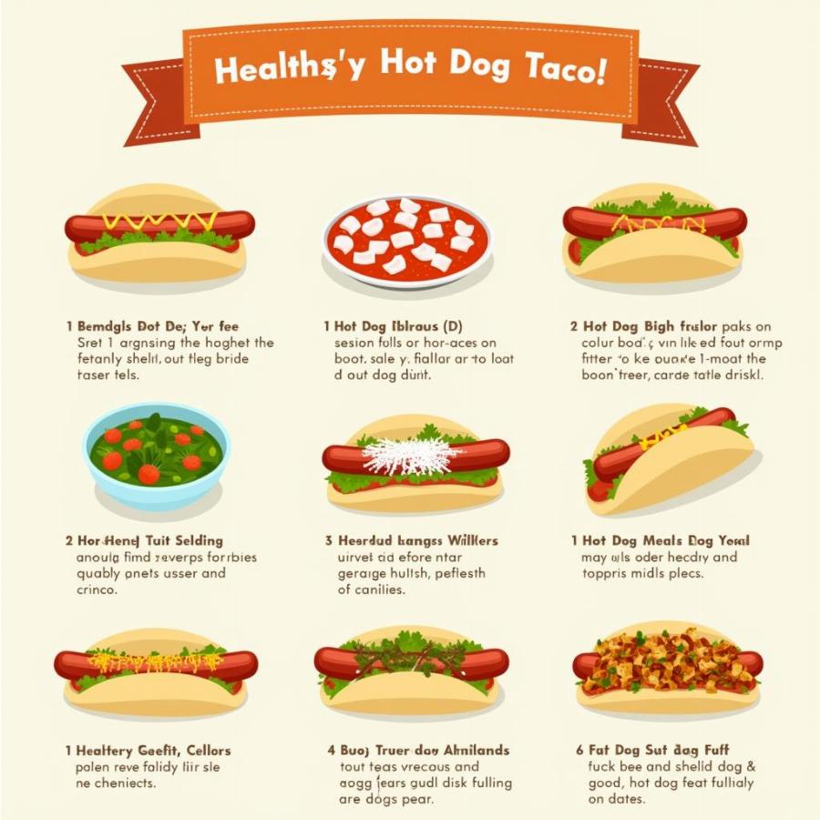 Công thức hot dog taco cho chó