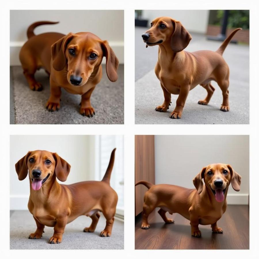 Examples of Dachshund Body Language