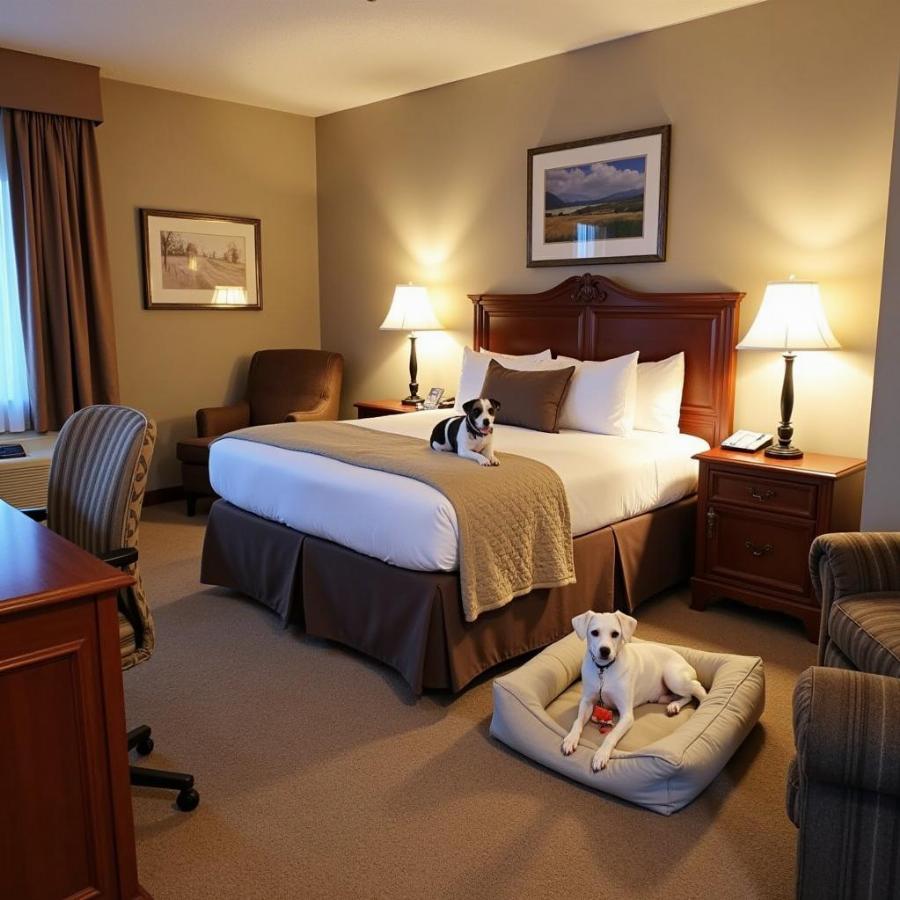 Dog-Friendly Hotel Room in Quebec City