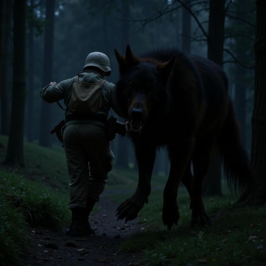 Dog Soldiers Werewolf Attack