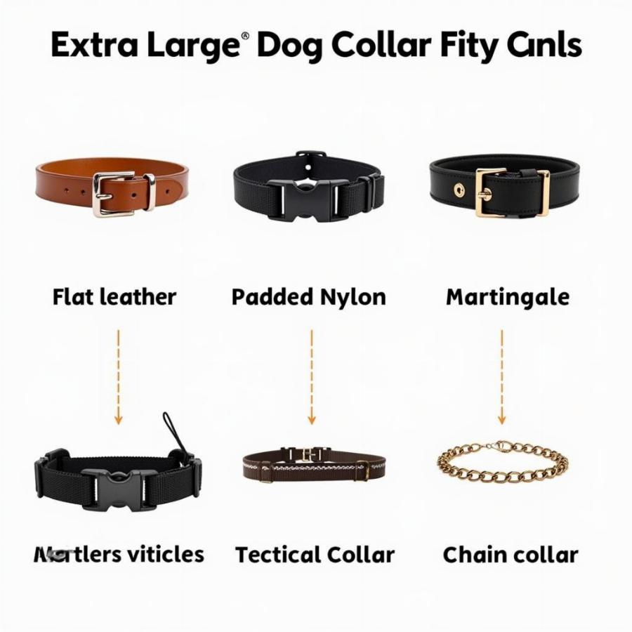 Different Types of Extra Large Dog Collars