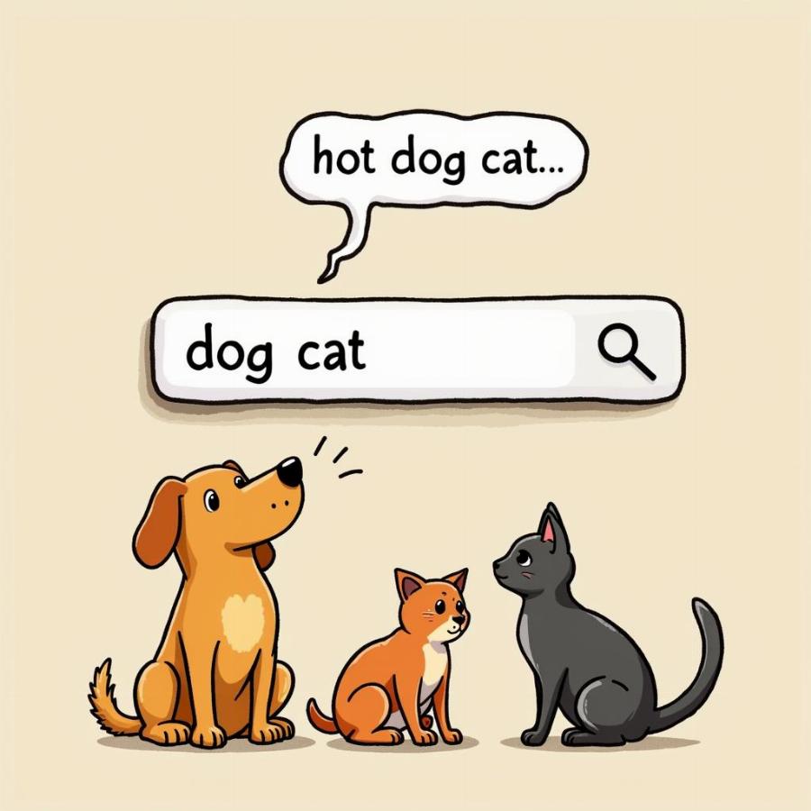 Giải mã từ khóa hot dog cat