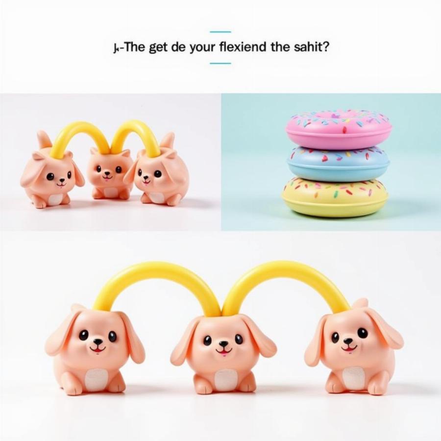 Goughnuts puppy toys are designed with softer materials for developing teeth.