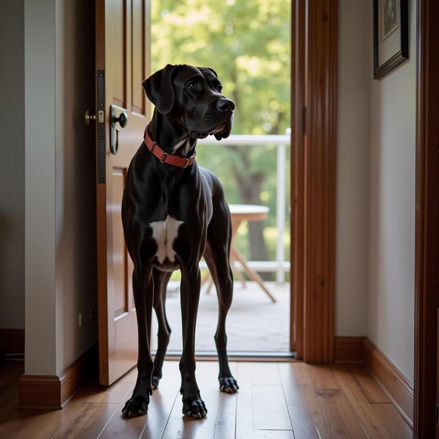 Great Dane Guard Dog