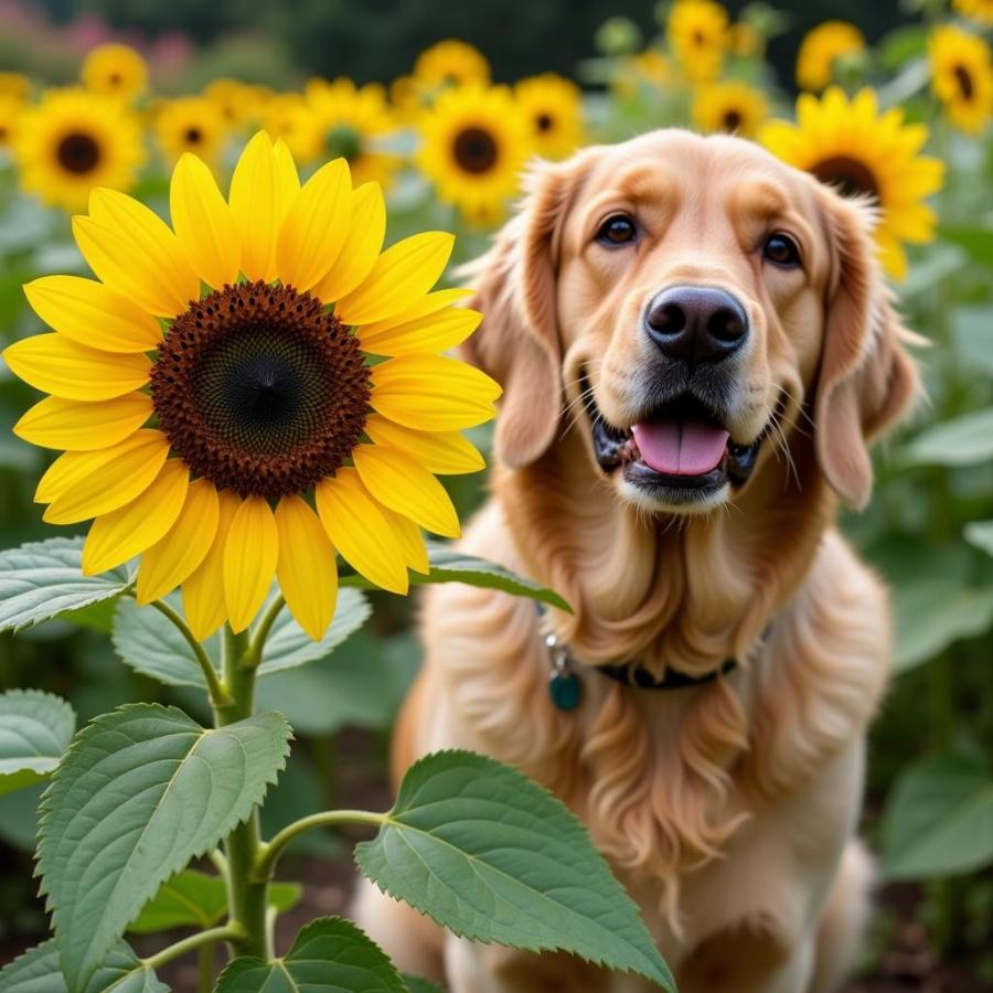 Sunflowers Safe for Dogs