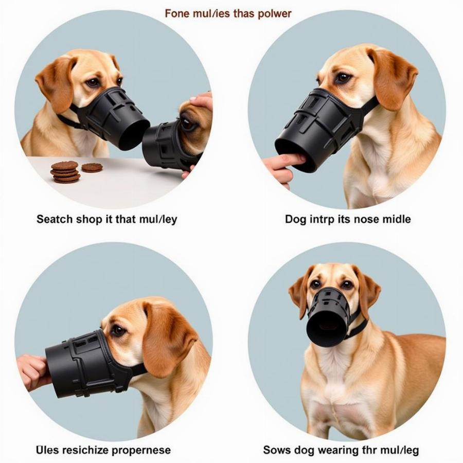 Training a Dog to Wear a Muzzle for Grooming