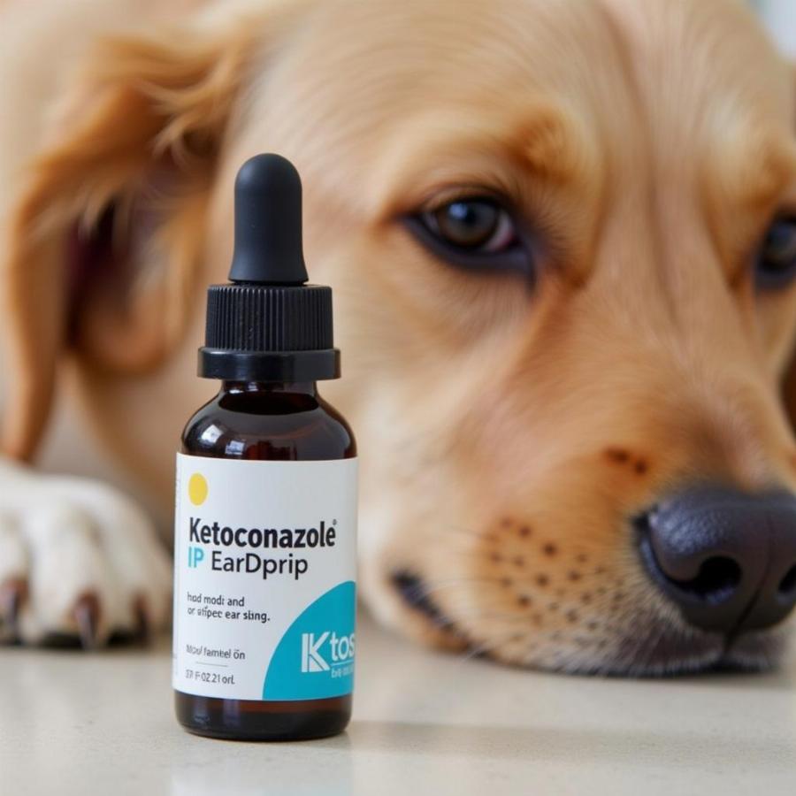 Ketoconazole Ear Drops for Dogs