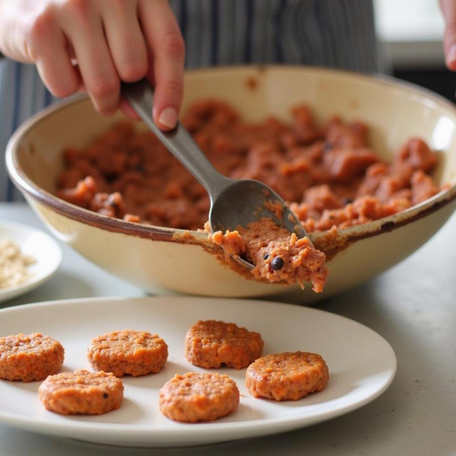 Making Homemade Sausage for Dogs