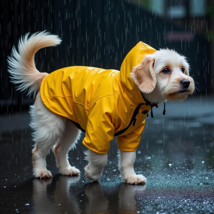 Benefits of a Yellow Dog Raincoat