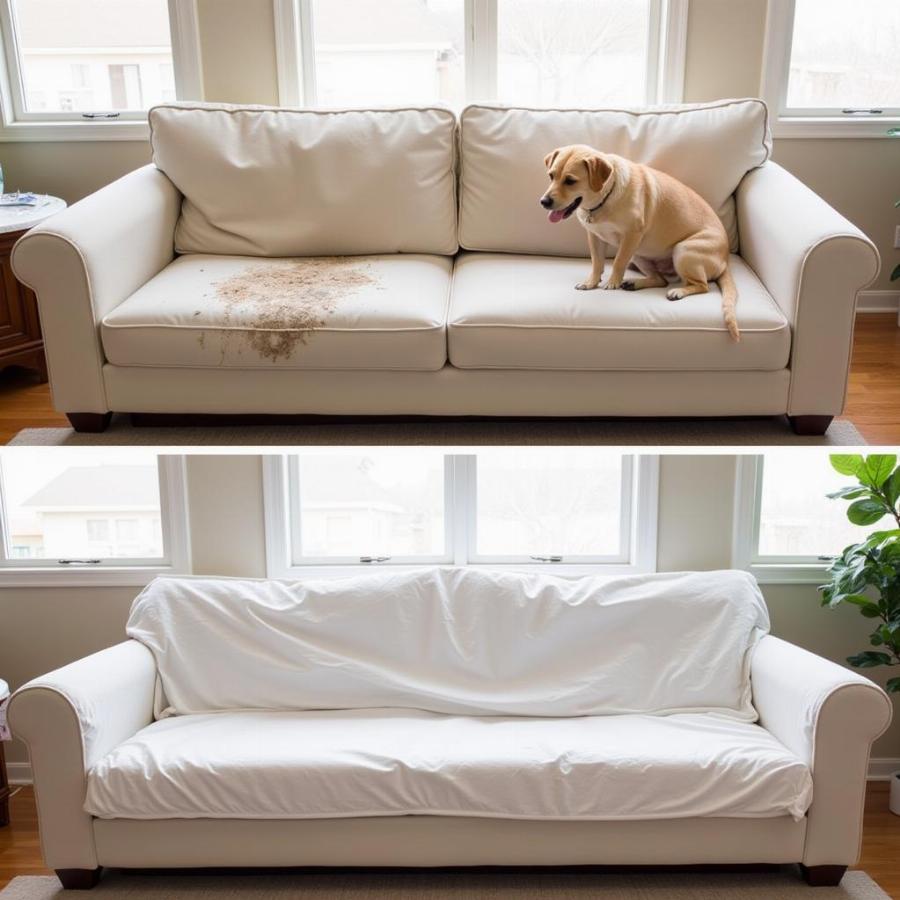 Benefits of a waterproof sofa cover for dogs