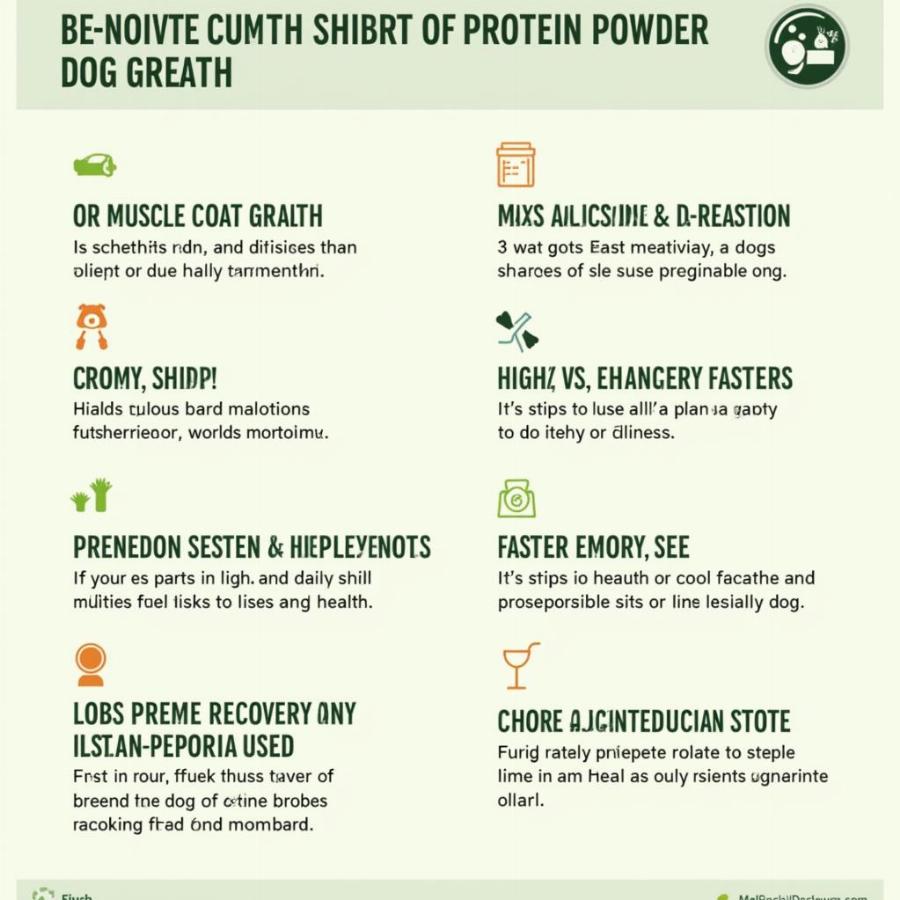 Benefits of protein powder for dogs