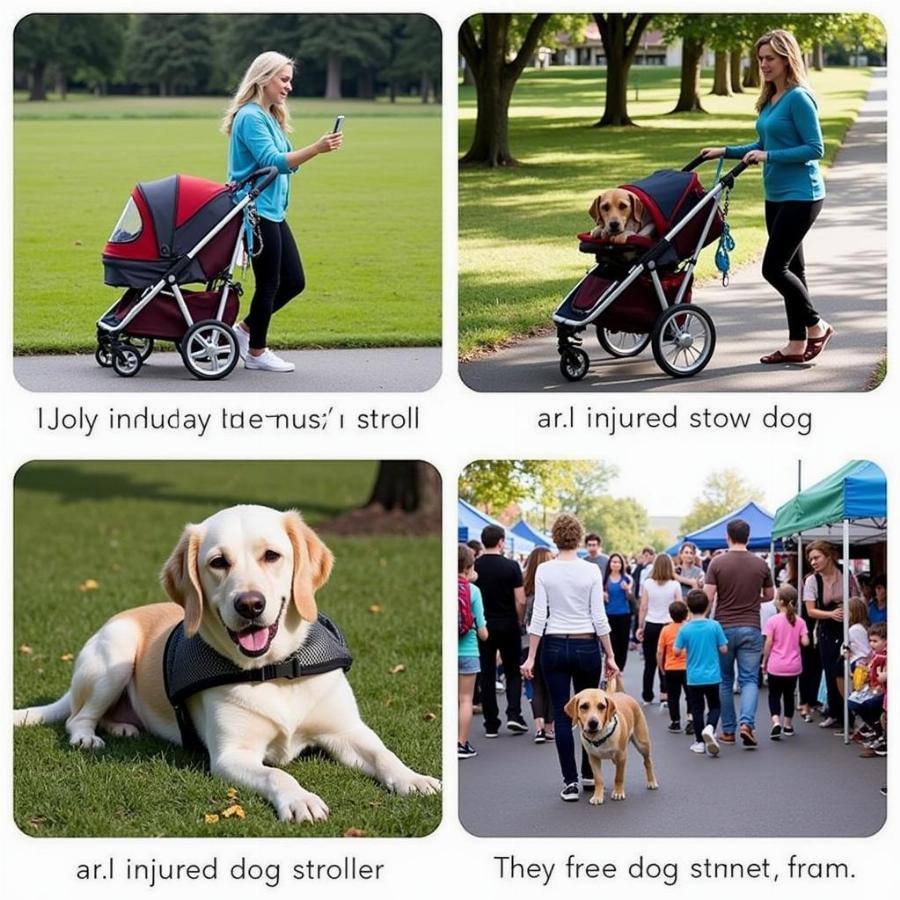 Benefits of using a large dog stroller