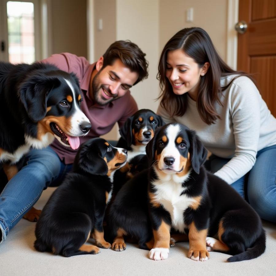 Choosing a Bernese Mountain Dog Puppy