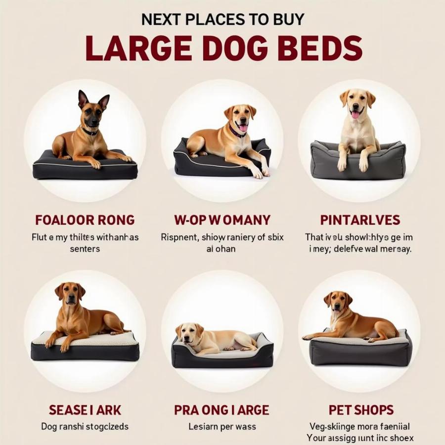 Buying large dog beds