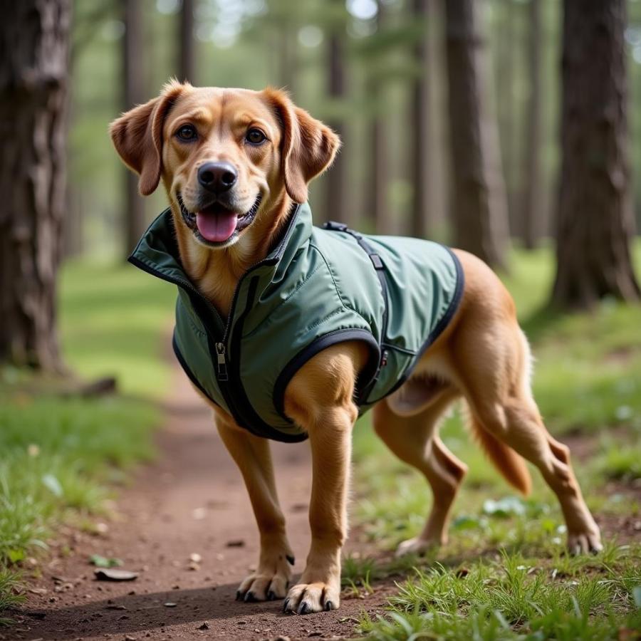 Preventing Pine Sap on Dog Fur