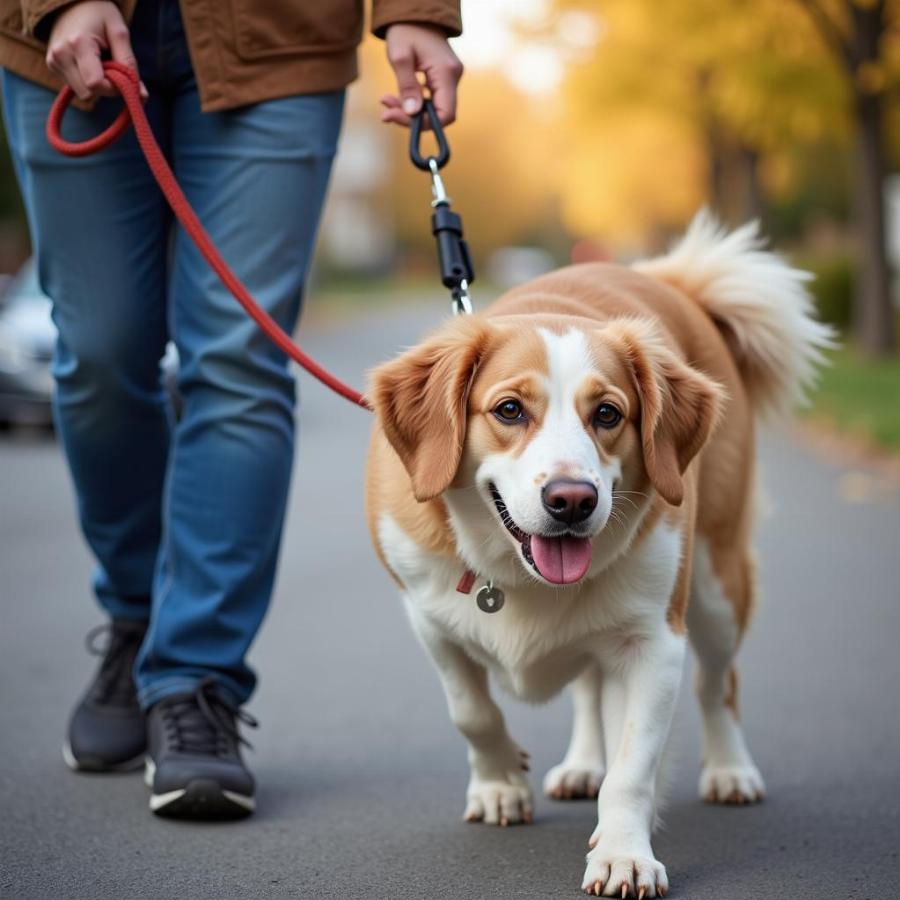 Friend Taking Dog to Vet Appointment