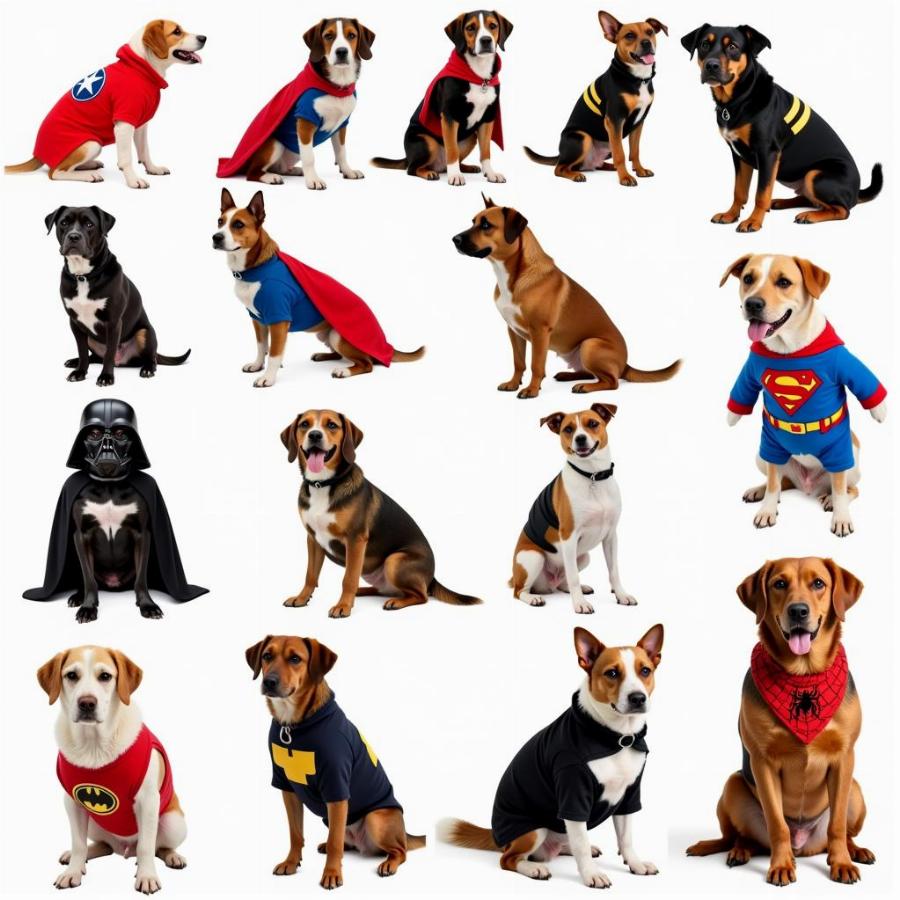 Popular dog costumes