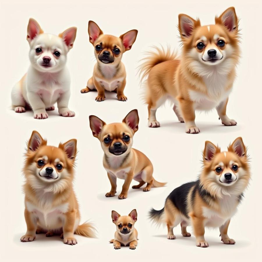 Adorable small dog breeds like Chihuahuas and Pomeranians are often referred to as "Barbie dogs".