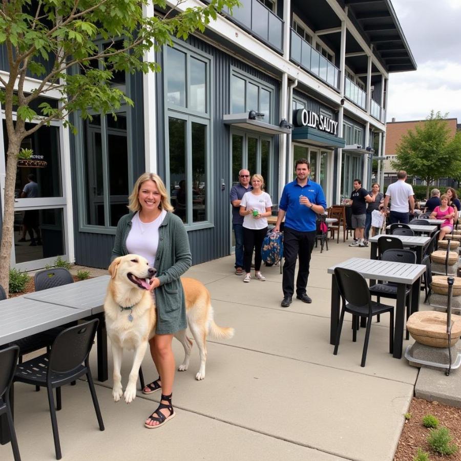 Dog-Friendly Patio at Old Salty Dog Siesta Key