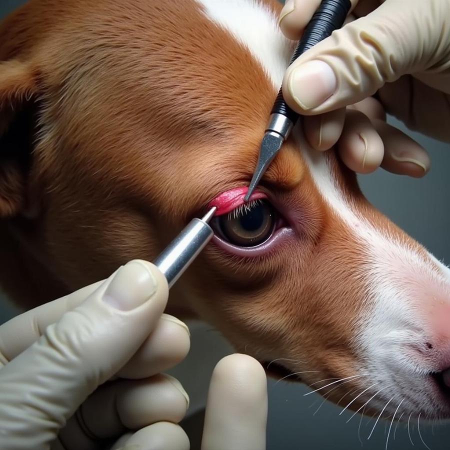 Entropion Surgery in Dogs