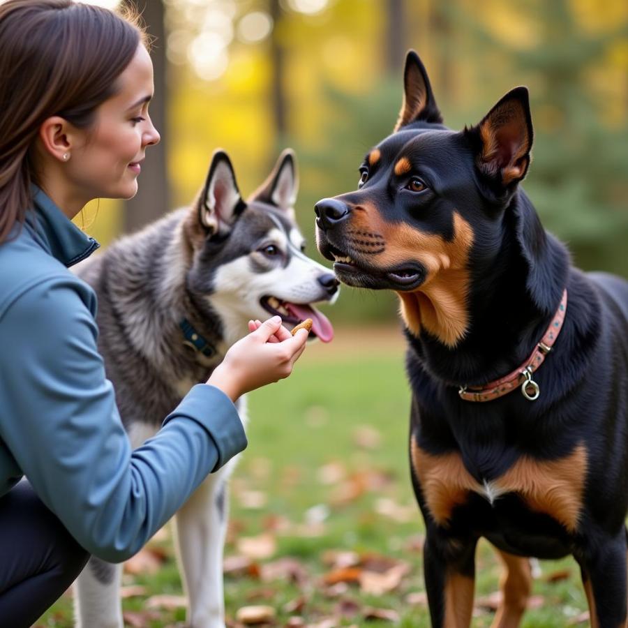 Rottweiler Husky Mix Training