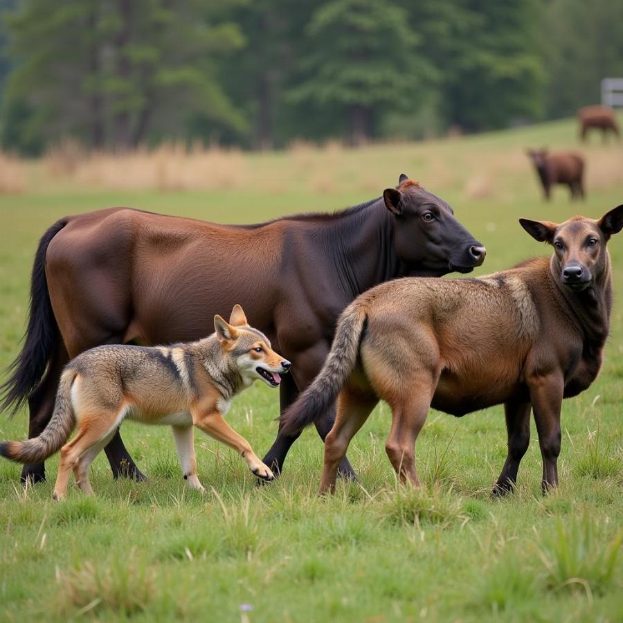 Coyotes Attacking Livestock