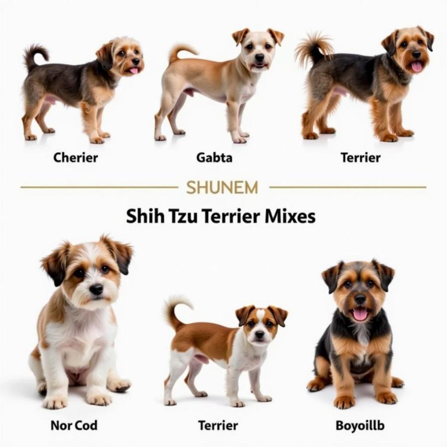 Shih Tzu Terrier Mix Variations