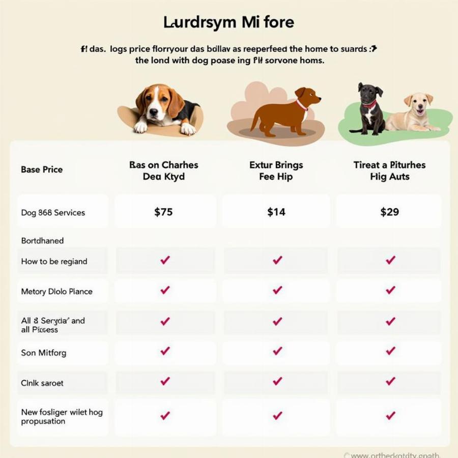 Comparing Prices of Dog Boarding in Madison WI