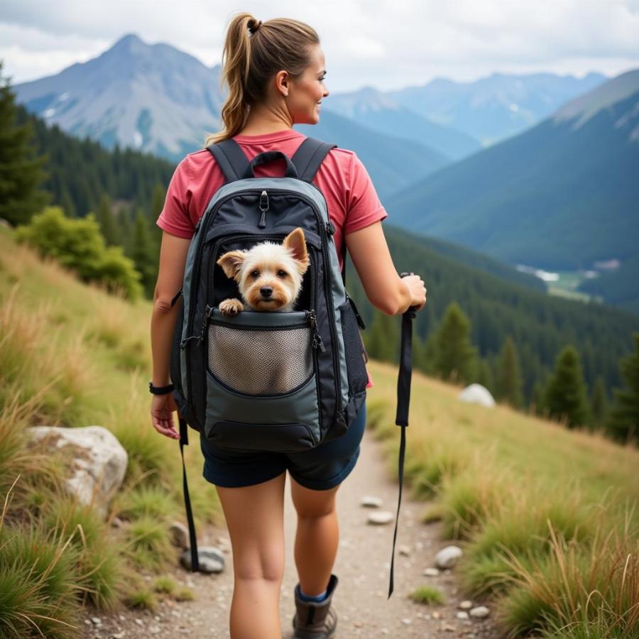 Using a Dog Backpack Safely